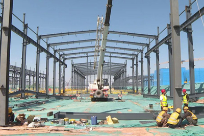 朔州 项目建设“争春”提速，“拔节”推进建设工程施工